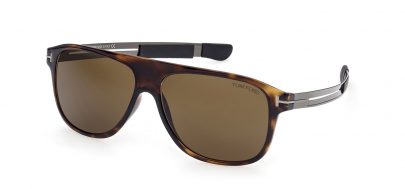 Tom Ford FT0880 Todd Prescription Sunglasses - Dark Havana / Roviex