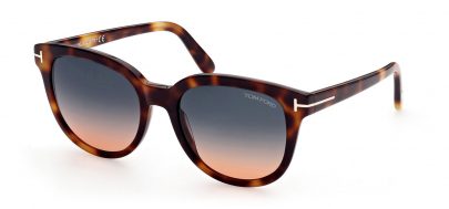 Tom Ford FT0914 Olivia-02 Sunglasses - Blonde Havana / Green Gradient