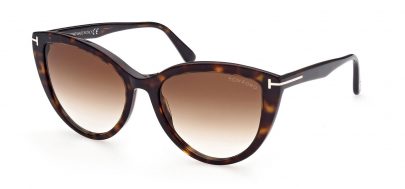 Tom Ford FT0915 Isabella-02 Prescription Sunglasses - Dark Havana / Brown Gradient