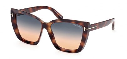 Tom Ford FT0920 Scarlet-02 Sunglasses - Blonde Havana / Green Gradient