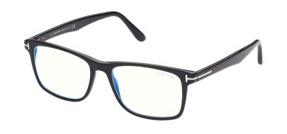Tom Ford FT5752-B Glasses - Shiny Black
