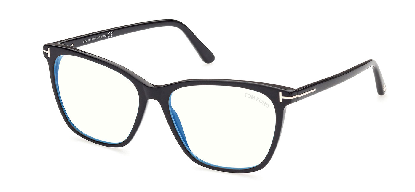 Tom Ford FT5762-B Glasses – Shiny Black 1