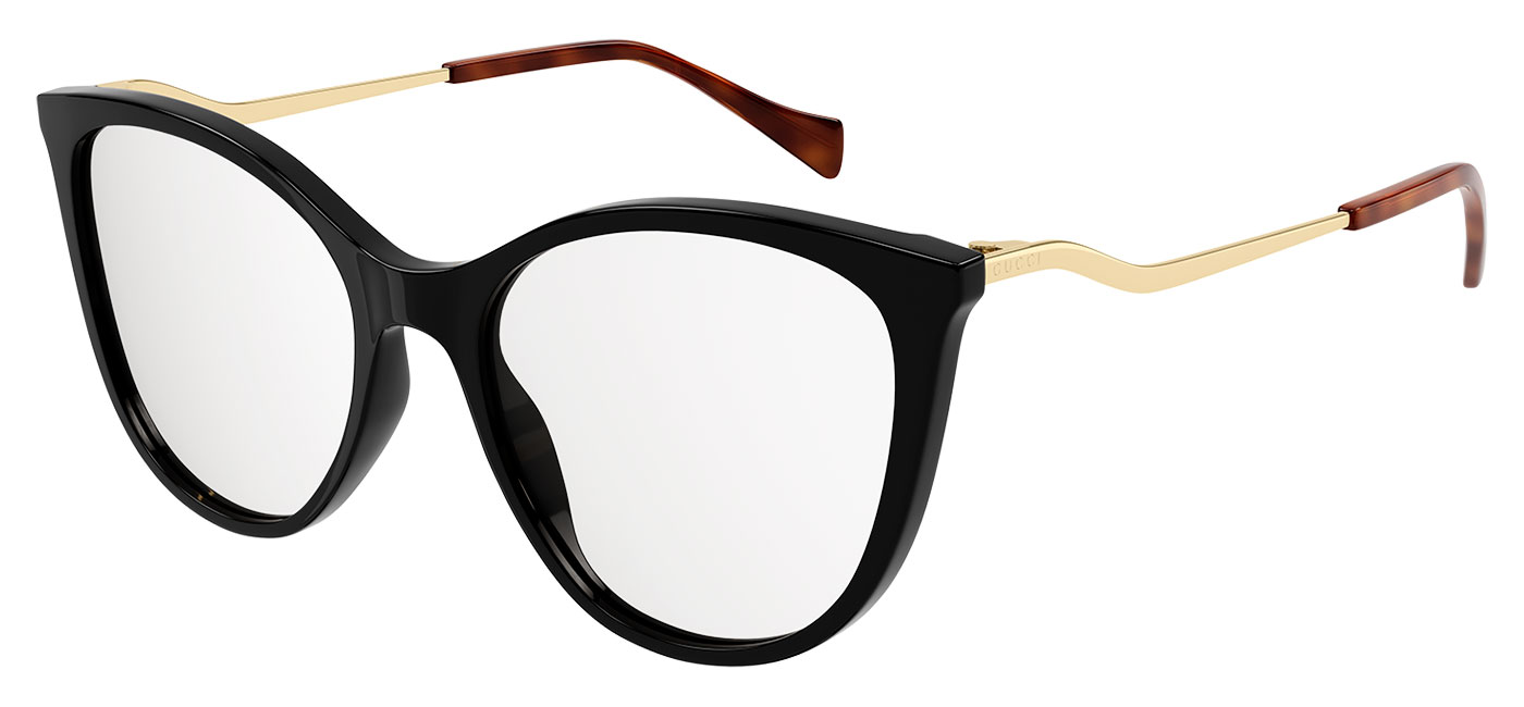 Gucci GG1007O Glasses – Black & Gold 1