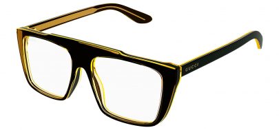 Gucci GG1040O Glasses - Black & Yellow