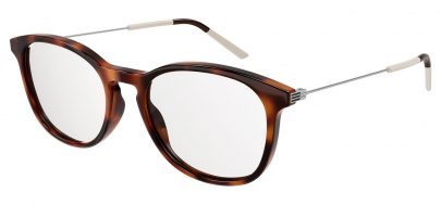 Gucci GG1049O Glasses - Havana & Silver