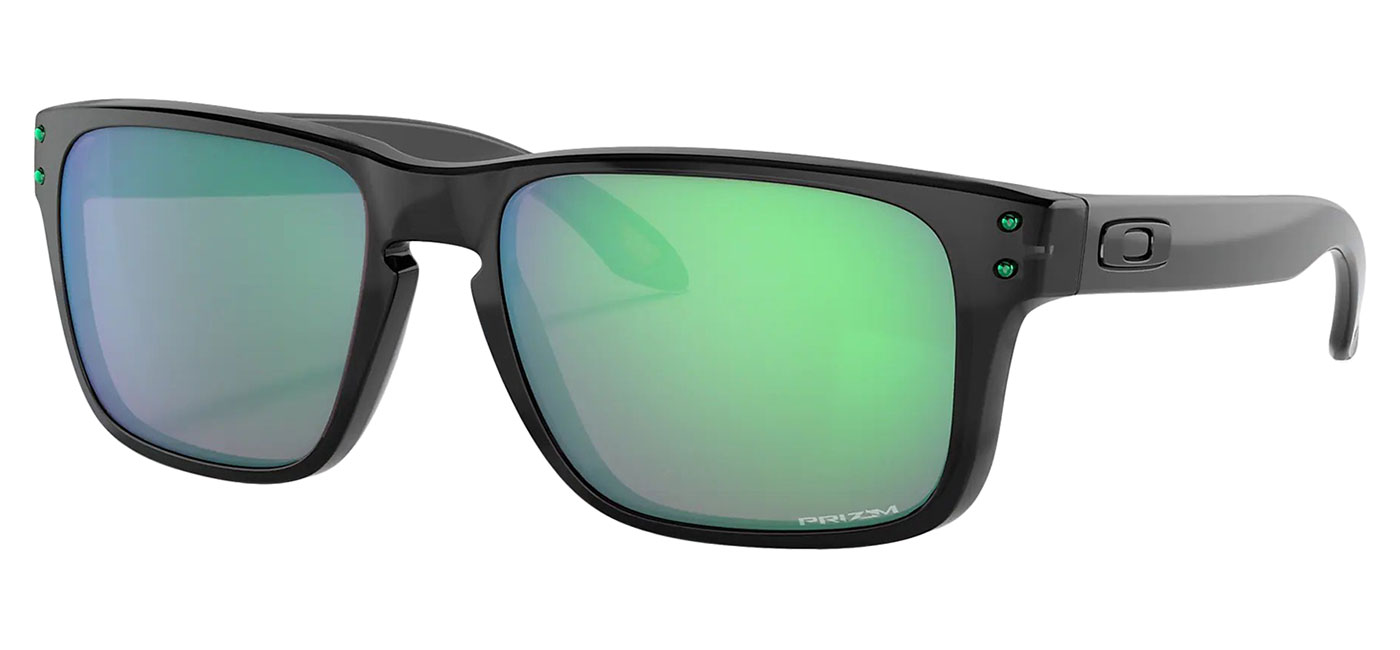 Oakley Holbrook XS Sunglasses Black Ink / Prizm Jade Tortoise+Black