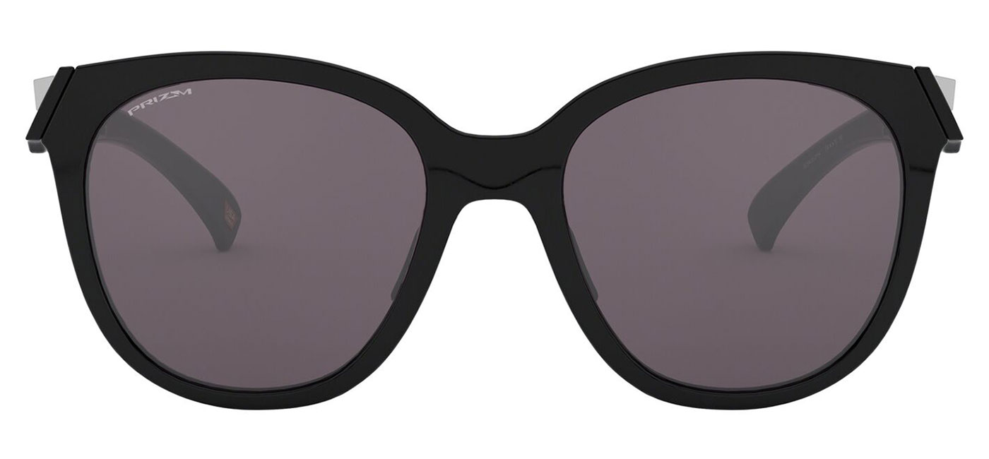 Oakley Low Key Sunglasses Polished Black / Prizm Grey Tortoise+Black