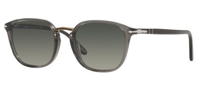 Persol PO3186S Sunglasses - Transparent Grey Taupe / Grey Gradient