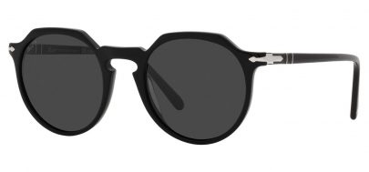 Persol PO3281S Sunglasses - Black / Dark Grey Polarised
