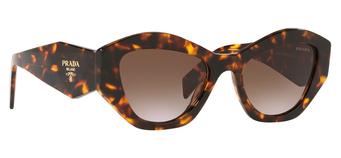 Prada PR07YS Sunglasses – Honey Havana / Brown Gradient 3
