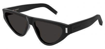 Saint Laurent SL 468 Prescription Sunglasses - Black / Grey