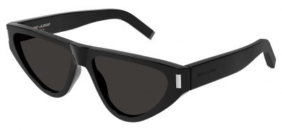 Saint Laurent SL 468 Sunglasses - Black / Grey