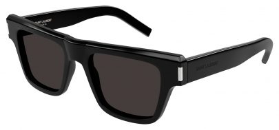 Saint Laurent SL 469 Prescription Sunglasses - Black / Black