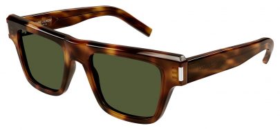 Saint Laurent SL 469 Sunglasses - Havana / Green