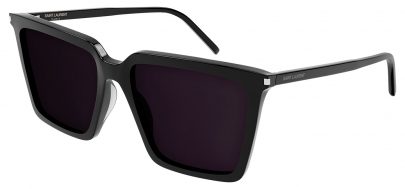 Saint Laurent SL 474 Sunglasses - Black / Grey