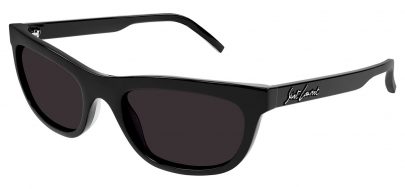 Saint Laurent SL 493 Prescription Sunglasses - Black / Grey