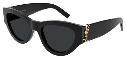 Saint Laurent SL M94 Prescription Sunglasses - Black / Grey