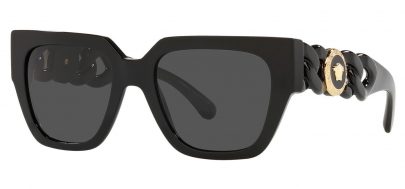 Versace VE4409 Sunglasses - Black / Grey
