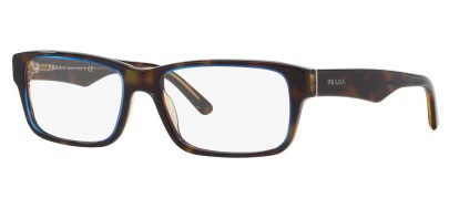 Prada PR16MV Glasses - Tortoise Denim
