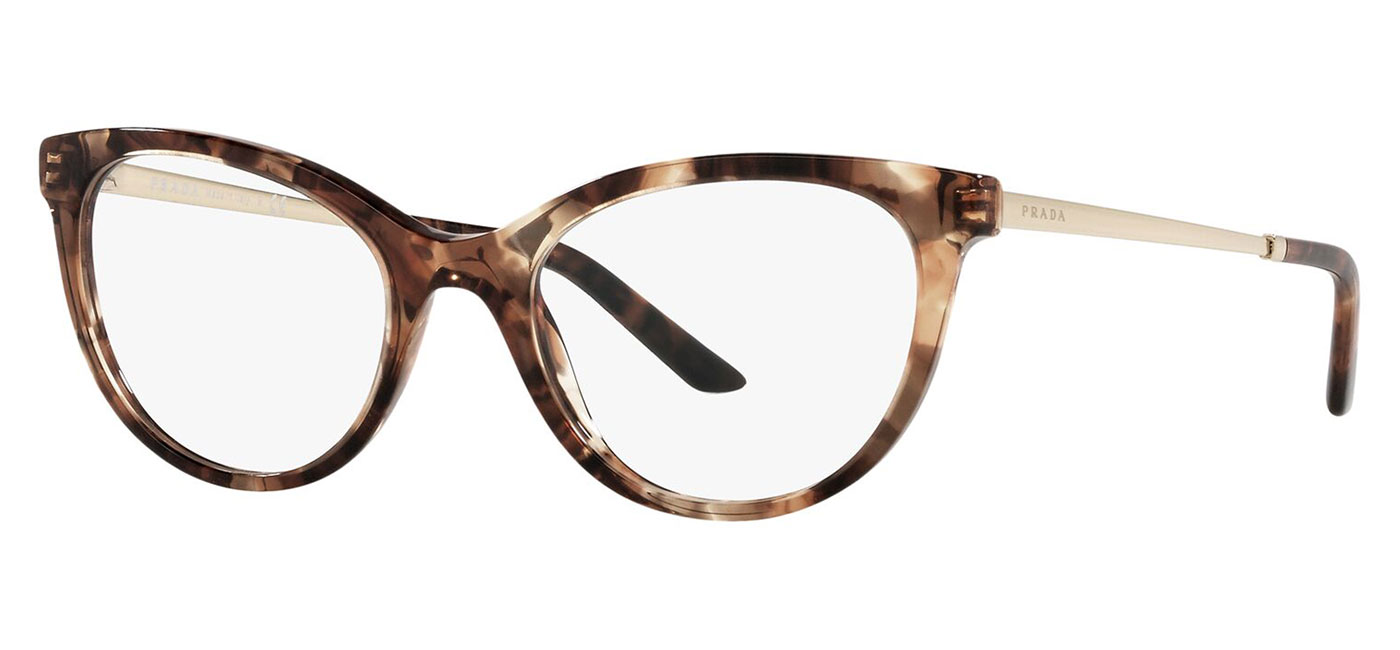 Prada PR17WV Glasses – Caramel Tortoise 1