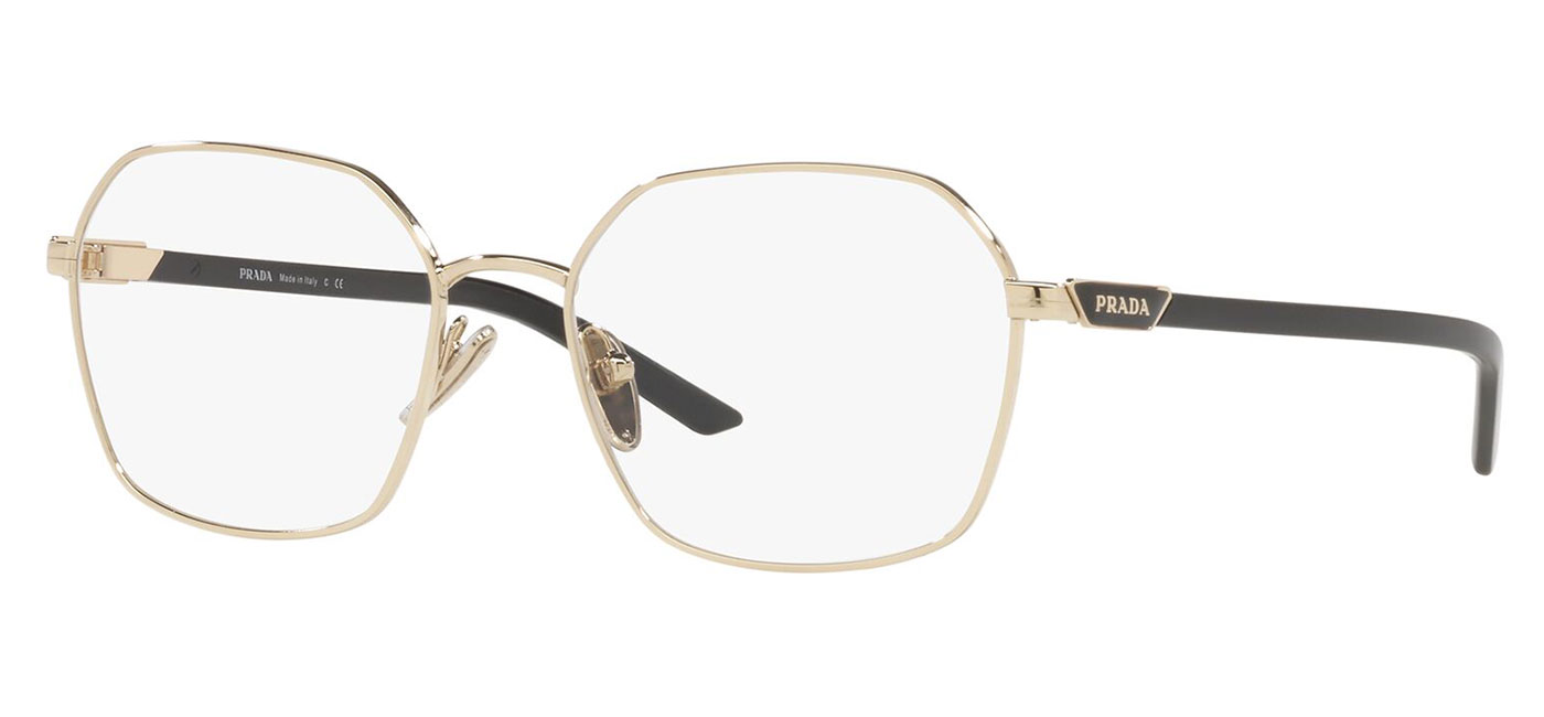 gold prada glasses