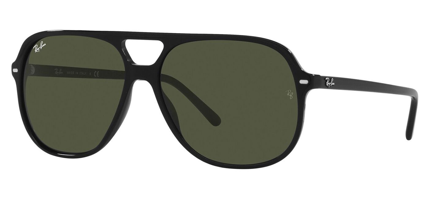 Ray-Ban RB2198 Bill Sunglasses – Black / Green 1