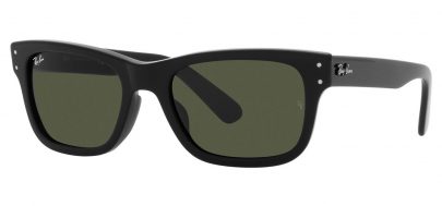 Ray-Ban RB2283 Mr Burbank Prescription Sunglasses - Black / Green