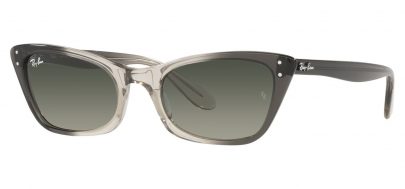 Ray-Ban RB2299 Lady Burbank Sunglasses - Transparent Grey / Grey Gradient