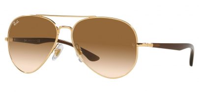 Ray-Ban RB3675 Sunglasses - Gold / Brown Gradient