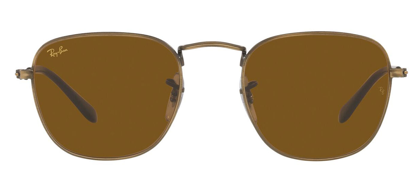 Ray-Ban RB3857 Frank Prescription Sunglasses – Antique Gold / Brown 2