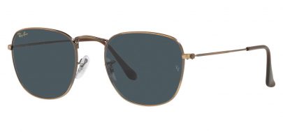 Ray-Ban RB3857 Frank Sunglasses - Antique Copper / Blue