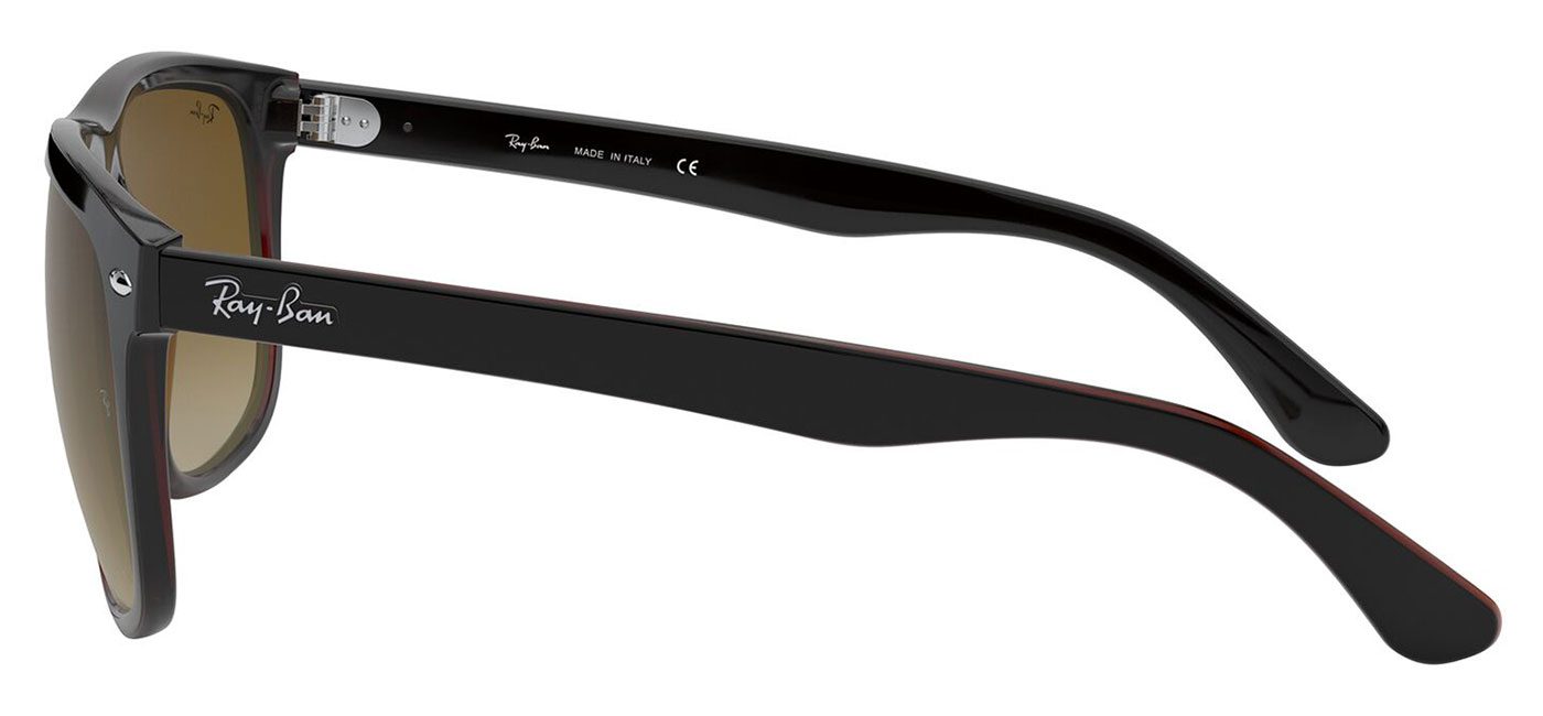 Ray-Ban RB4147 Boyfriend Sunglasses – Black on Brown / Brown Gradient 5