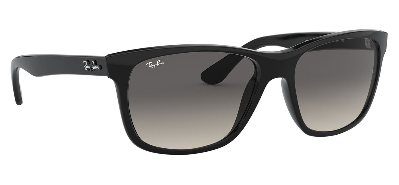 Ray-Ban RB4181 Prescription Sunglasses – Black / Grey Gradient 3