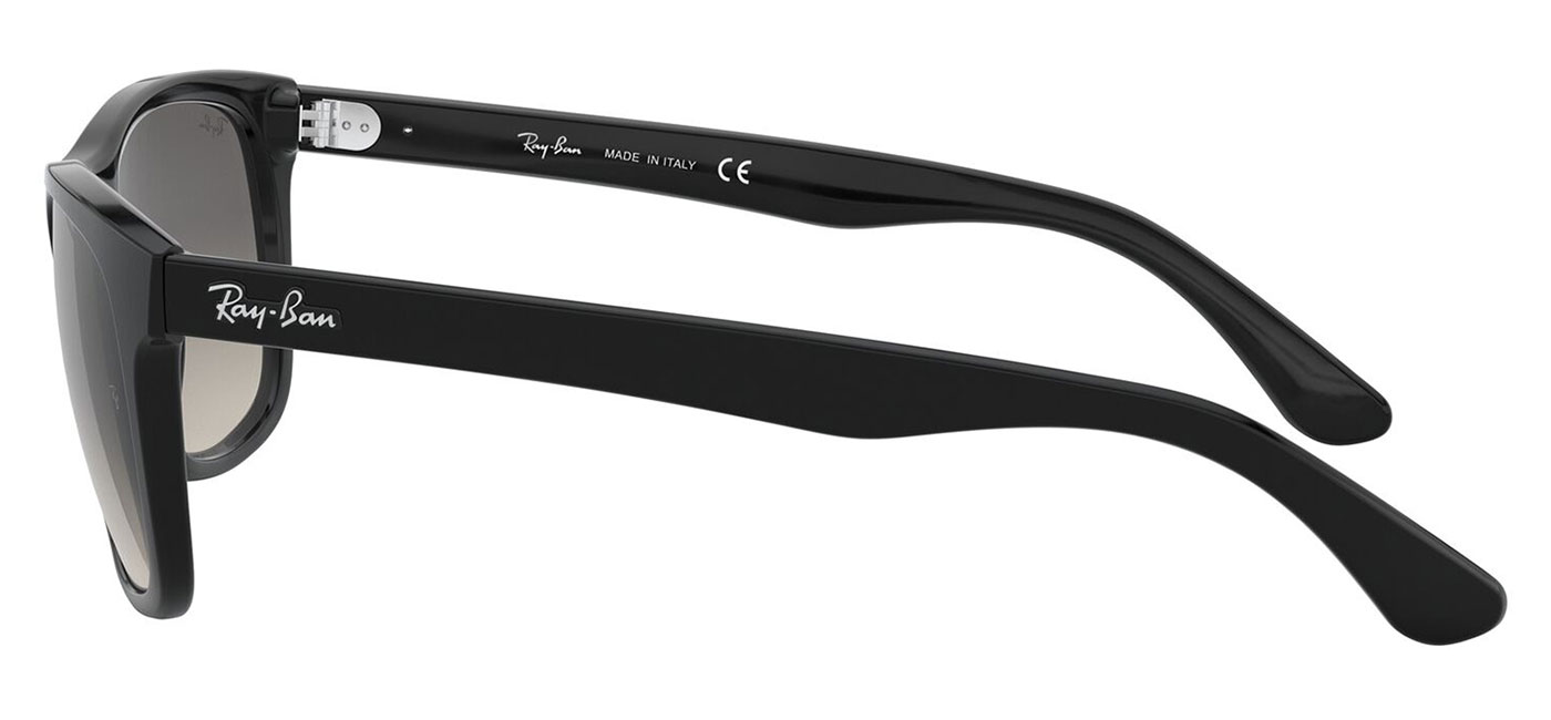 Ray-Ban RB4181 Prescription Sunglasses – Black / Grey Gradient 5