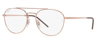 Ray-Ban RX6414 Glasses - Rose Gold