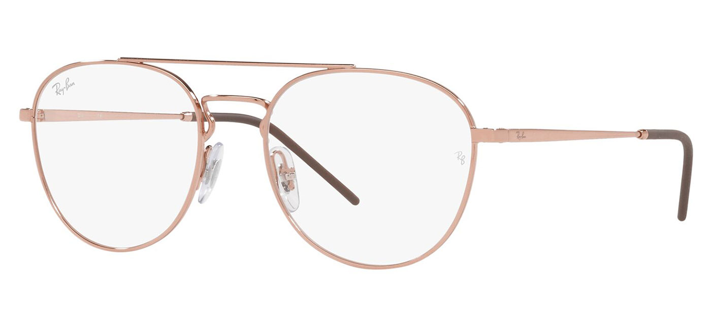 Ray-Ban RX6414 Glasses – Rose Gold 1