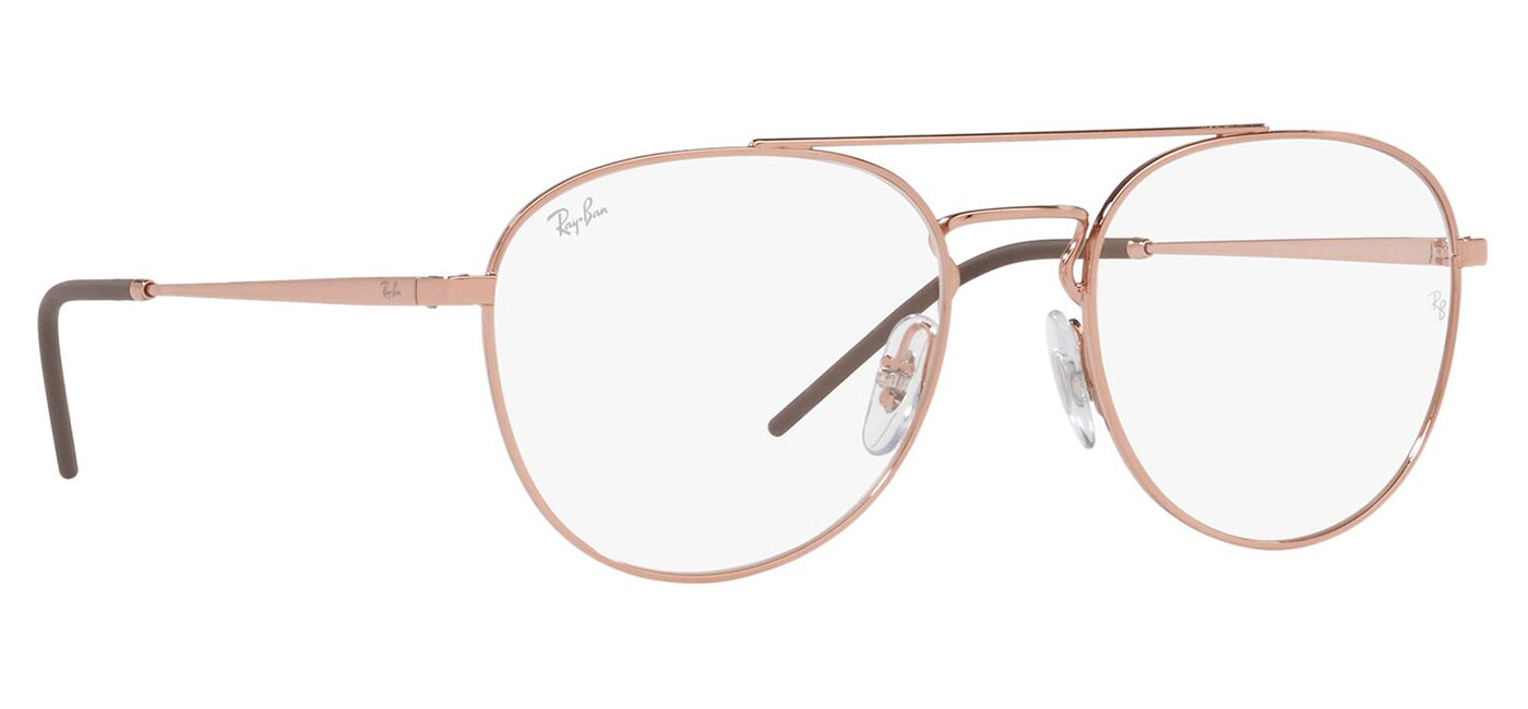 Ray-Ban RX6414 Glasses – Rose Gold 3