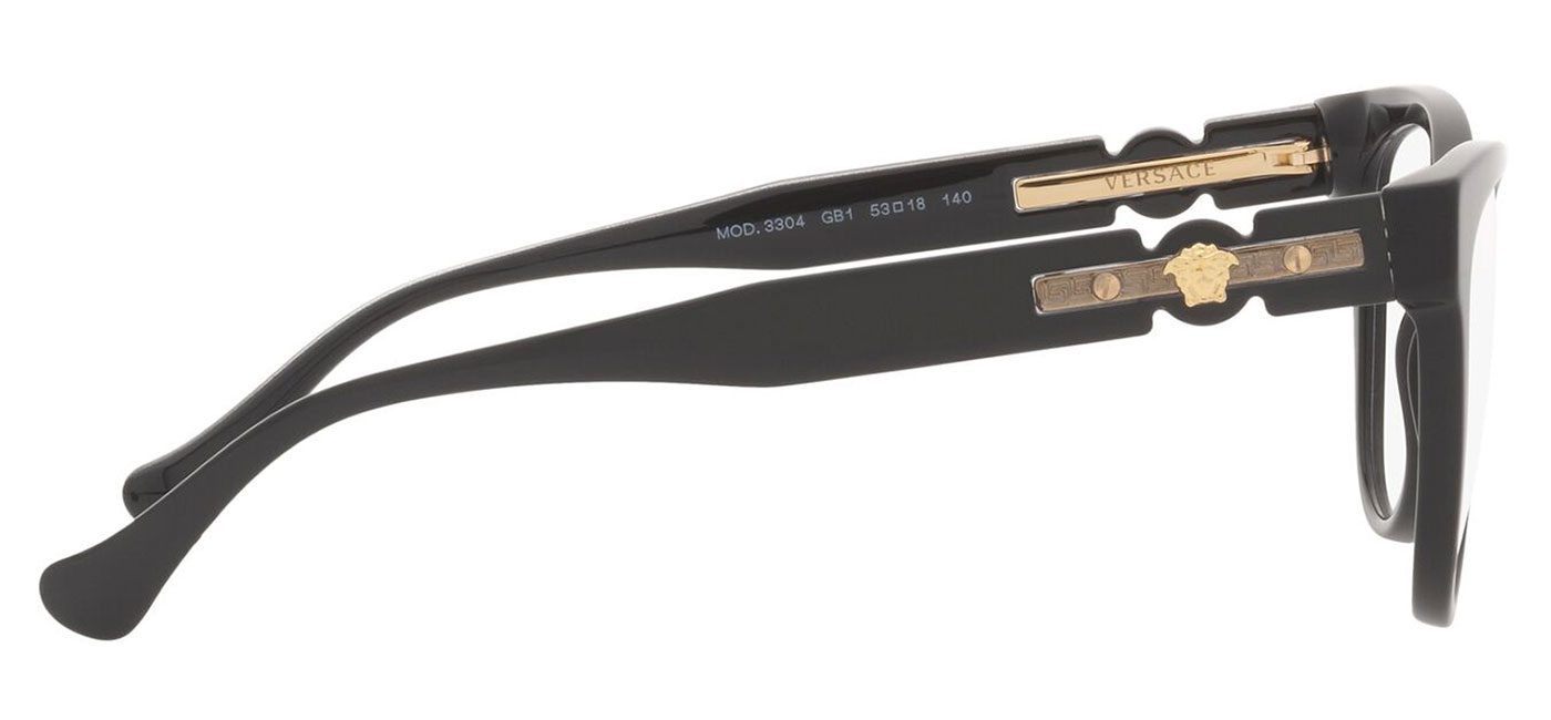 Versace VE3304 Glasses – Black 4