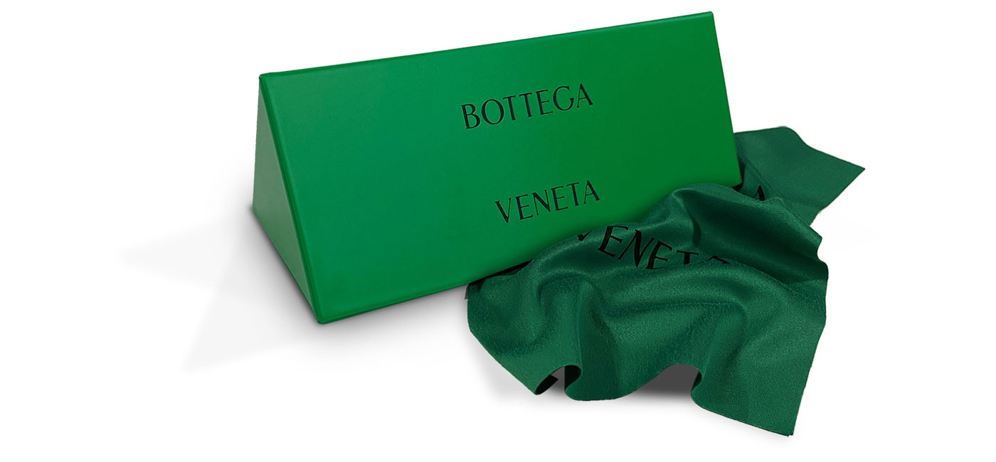 Bottega Veneta BV1100O Glasses - Black & Gold - Tortoise+Black