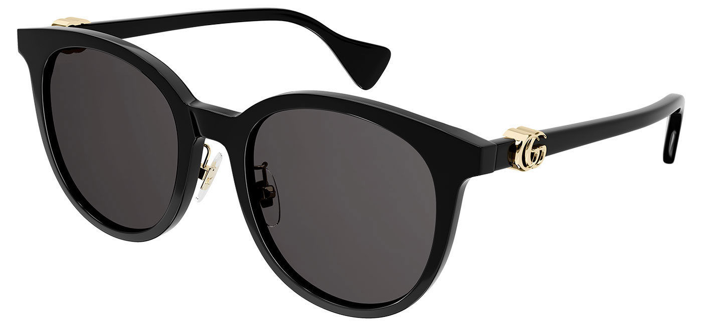 Gucci GG1073SK Prescription Sunglasses - Black / Grey - Tortoise+Black