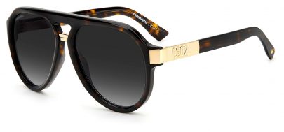 DSQUARED2 0030/S Sunglasses - Havana / Grey Gradient