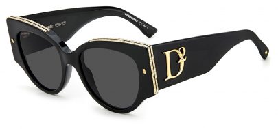 DSQUARED2 0032/S Sunglasses - Black / Grey