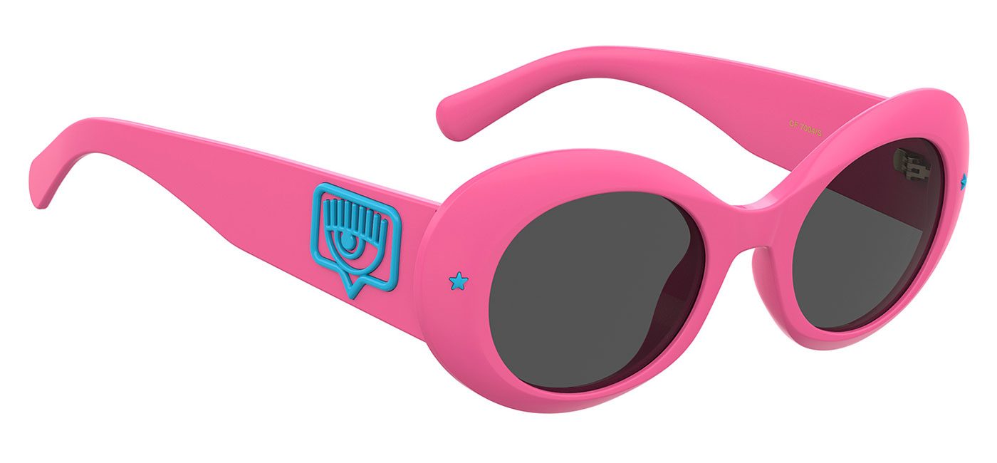 Chiara Ferragni CF 7004/S Prescription Sunglasses – Pink / Grey 3