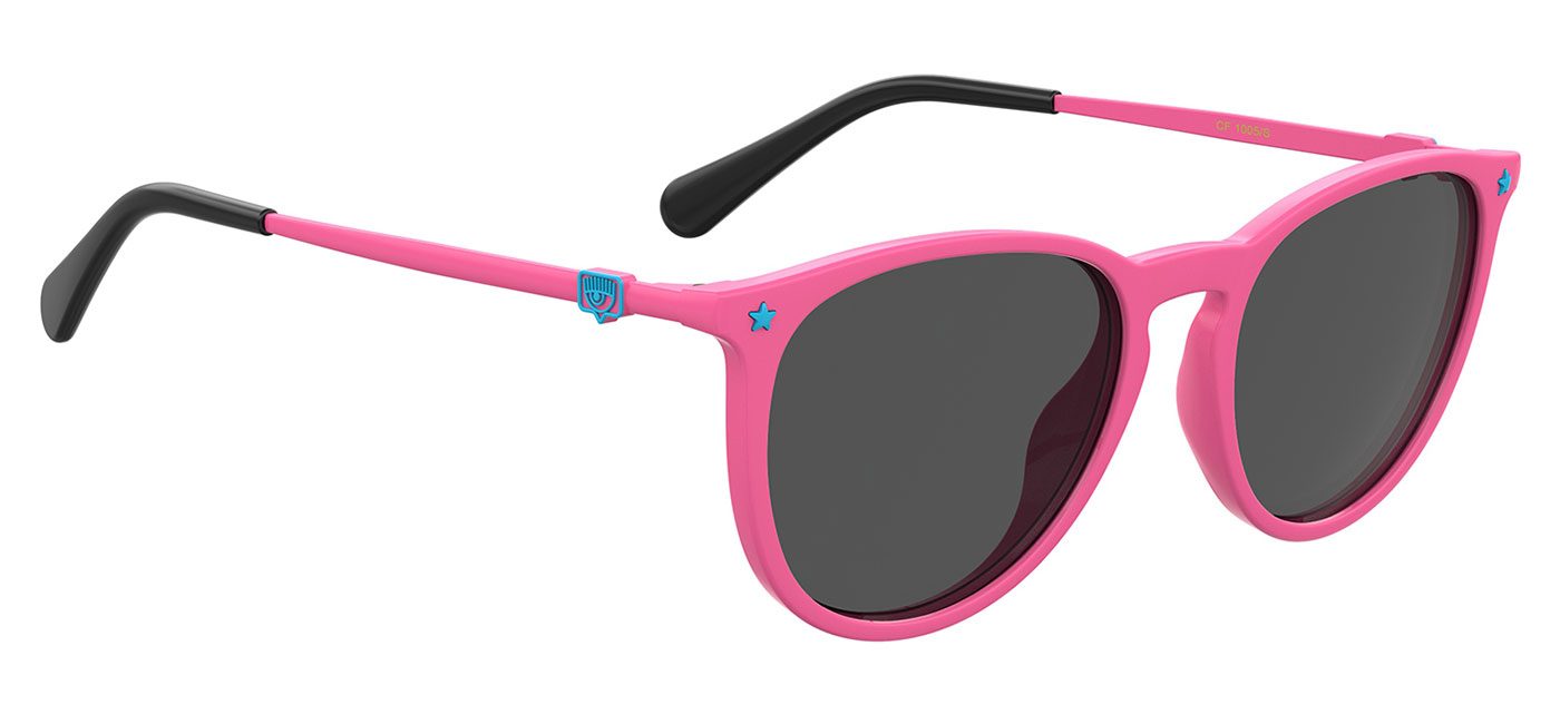 Chiara Ferragni CF 1005/S Prescription Sunglasses – Pink / Grey 3