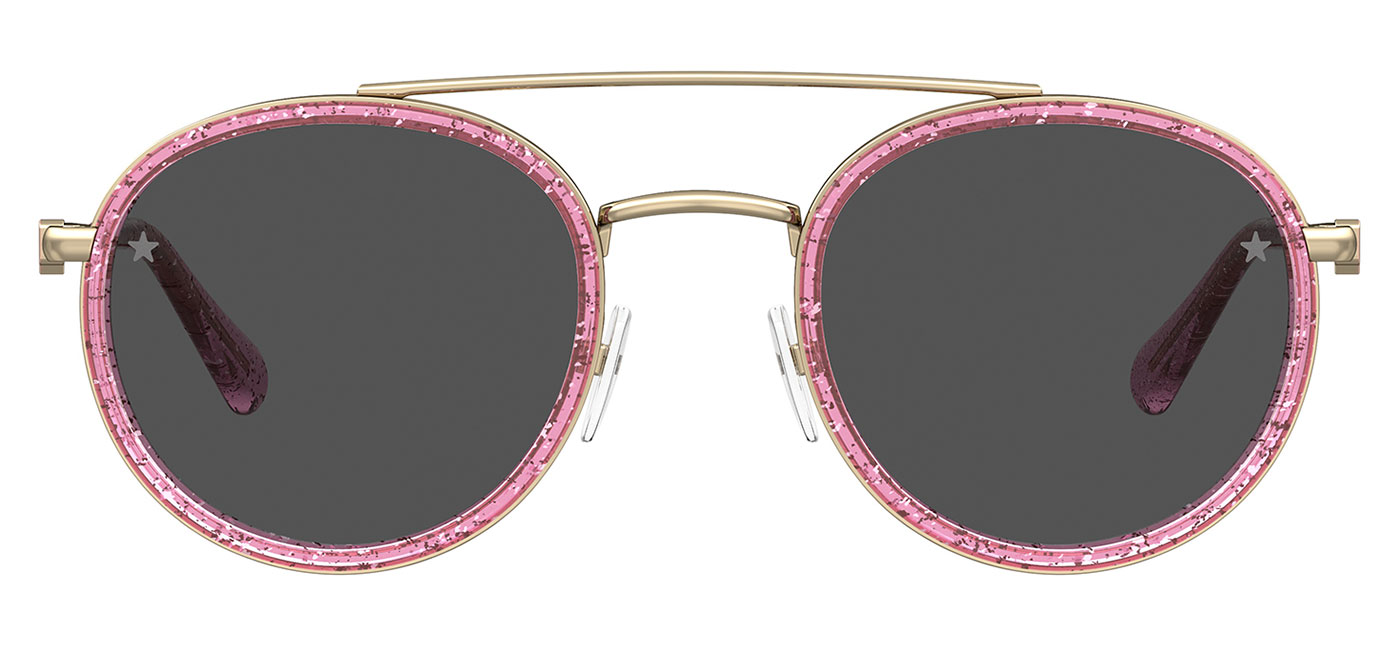 Chiara Ferragni CF 1004/S Prescription Sunglasses – Pink Glitter / Grey 2