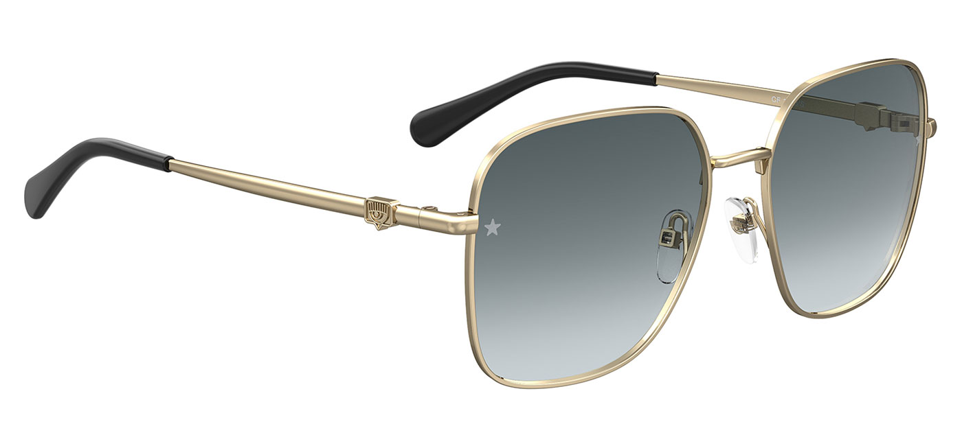Chiara Ferragni CF 1003/S Prescription Sunglasses – Gold / Grey Gradient 3