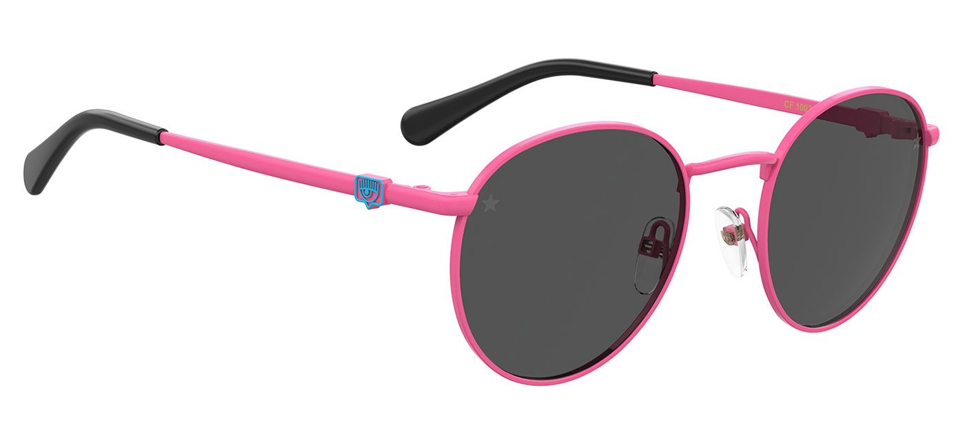 Chiara Ferragni CF 1002/S Prescription Sunglasses – Pink / Grey 3