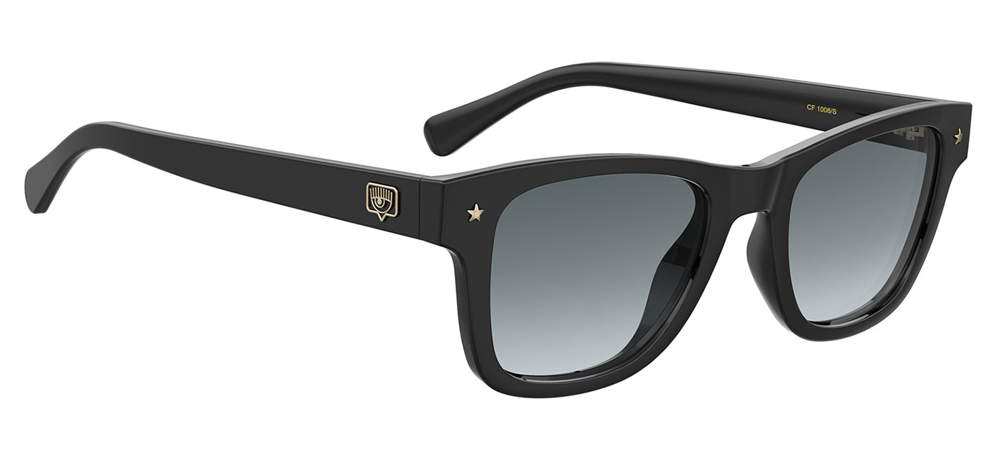 Chiara Ferragni CF 1006/S Prescription Sunglasses - Black / Grey ...