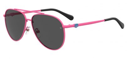 Chiara Ferragni CF 1001/S Prescription Sunglasses - Pink / Grey