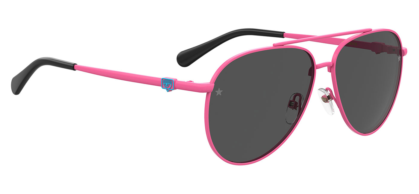 Chiara Ferragni CF 1001/S Prescription Sunglasses – Pink / Grey 3